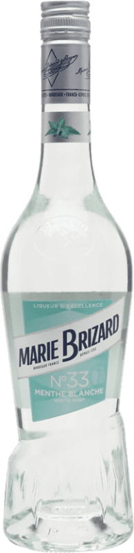 Бесплатная доставка | Ликеры Marie Brizard Menta Blanca Pippermint Франция 70 cl