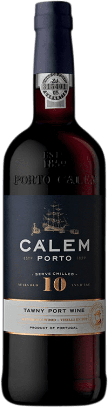 26,95 € | 加强葡萄酒 Marie Brizard Calem Tawny — 茶色波特 I.G. Porto 波尔图 葡萄牙 Tempranillo — 丹魄, Touriga Franca, Touriga Nacional, Tinta Amarela, Tinta Cão, Tinta Barroca 10 岁 75 cl
