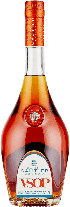 Envoi gratuit | Cognac Marie Brizard Gautier Very Superior Old Pale VSOP France 70 cl