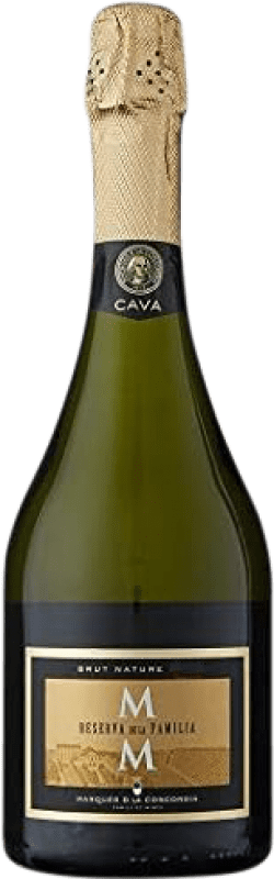 6,95 € Free Shipping | White Sparkling Wine Marqués de La Concordia Brut Nature Reserve D.O. Cava