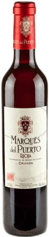 Envio grátis | Vinho tinto Marqués del Puerto Crianza D.O.Ca. Rioja La Rioja Espanha Garrafa Medium 50 cl