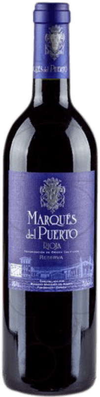 Бесплатная доставка | Красное вино Marqués del Puerto Резерв D.O.Ca. Rioja Ла-Риоха Испания 75 cl