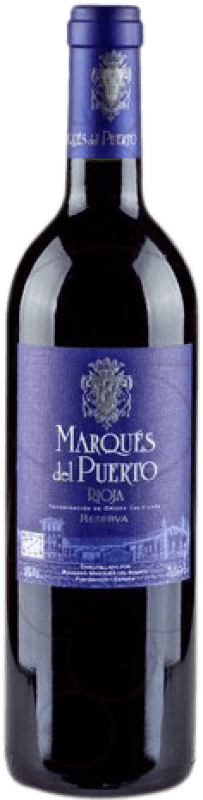 Free Shipping | Red wine Marqués del Puerto Reserve D.O.Ca. Rioja The Rioja Spain 75 cl