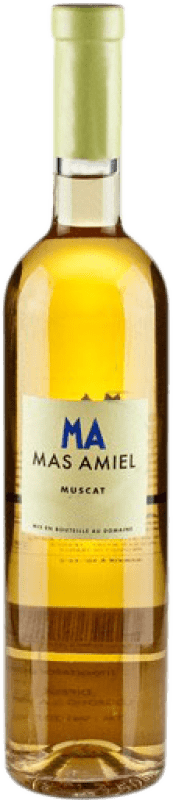 Бесплатная доставка | Крепленое вино Mas Amiel Muscat A.O.C. France Франция Muscat 75 cl