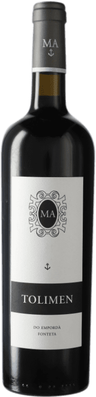 Бесплатная доставка | Красное вино Mas Anglada Tolimen D.O. Empordà Каталония Испания Merlot — Мерло, Cabernet Sauvignon — Каберне Совиньон 75 cl