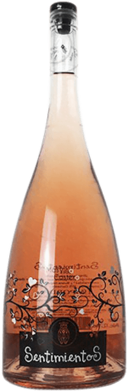 Бесплатная доставка | Розовое вино Mas Viña Costera Sentimientos молодое A.O.C. France Франция Syrah — Сира, Garnacha — Гренаш Бутылка Магнум 1,5 L