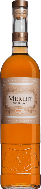 Envoi gratuit | Cognac Merlet Very Superior Old Pale VSOP France 70 cl