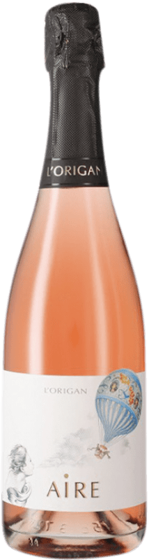 13,95 € | Розовое игристое вино Uvas Felices Aire Brut Nature — Брют Натюр Rosé — Розе D.O. Cava Каталония Испания Pinot Noir — Пино Нуар, Xarel·lo — Шарелло 75 cl