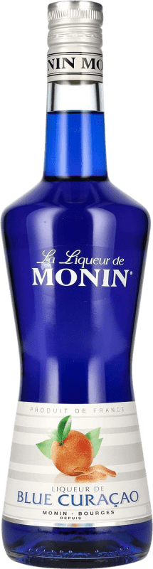 17,95 € Free Shipping | Triple Dry Monin Blue Curaçao France Bottle 70 cl