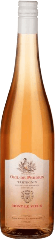 Envio grátis | Vinho rosé Mont Le Vieux Oeil-de-Perdrix Jovem Suíça Pinot Preto 75 cl