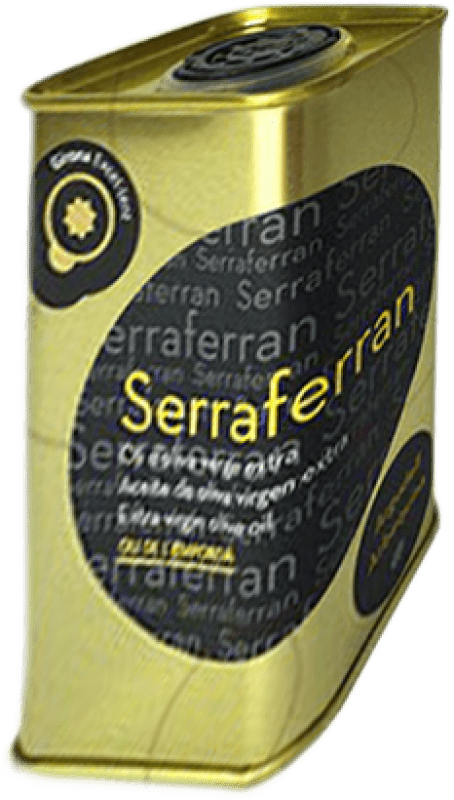 11,95 € Spedizione Gratuita | Olio d'Oliva Oli de Ventallo Serraferran Lattina 25 cl