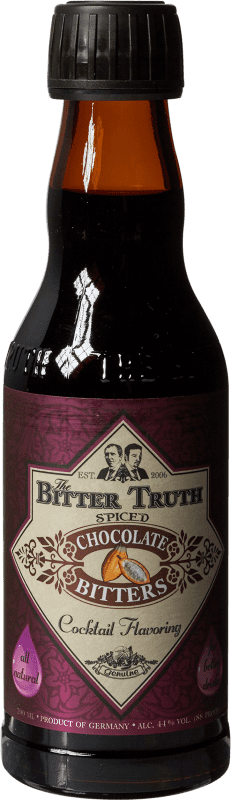 Envio grátis | Licores Bitter Truth Chocolate Alemanha Garrafa Pequena 20 cl