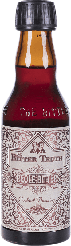18,95 € Envio grátis | Schnapps Bitter Truth Garrafinha 20 cl Creole — Crioulo