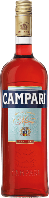 Free Shipping | Spirits Campari Biter Italy 1 L