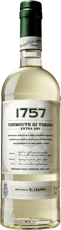 15,95 € | Vermouth Cinzano 1757 Dry Italia 1 L
