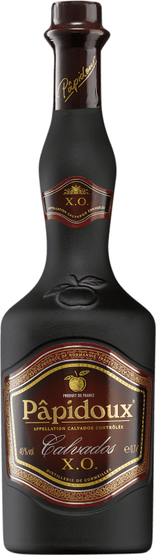 Envio grátis | Calvados Papidoux X.O. Extra Old França 70 cl