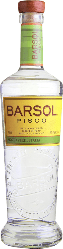 36,95 € | Pisco San Isidro Barsol Supremo Mosto Verde Italia Peru Bottle 70 cl