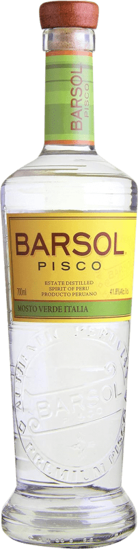 48,95 € | Aguardente Pisco Barsol Supremo Mosto Verde Italia Peru 70 cl