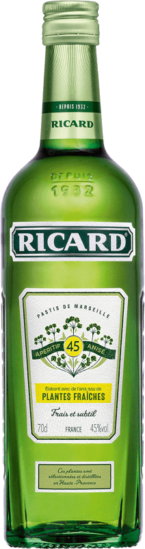 16,95 € | 茴香酒 Pastis Pernod Ricard Plantes Fraiches 法国 70 cl