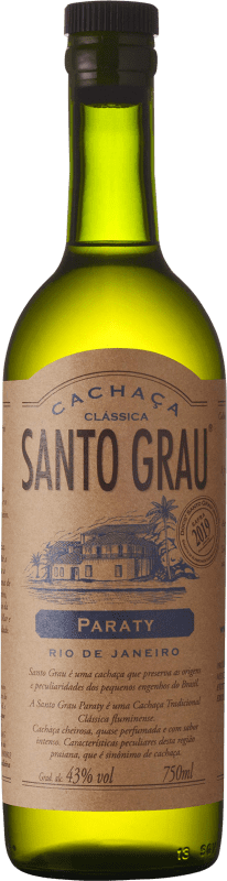 25,95 € Free Shipping | Cachaza Santo Grau Brazil Bottle 70 cl