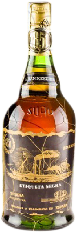 Kostenloser Versand | Brandy Suau Etiqueta Negra Spanien 70 cl