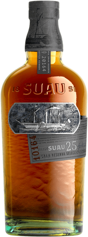 Kostenloser Versand | Brandy Suau Black — Edition Schwarz Spanien 70 cl