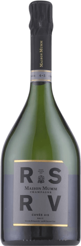 49,95 € | Белое игристое вино G.H. Mumm RSRV Cuvée 4.5 Grand Cru брют A.O.C. Champagne шампанское Франция Pinot Black, Chardonnay 75 cl