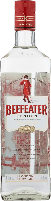 Envío gratis | Ginebra Gin Beefeater Reino Unido 1 L