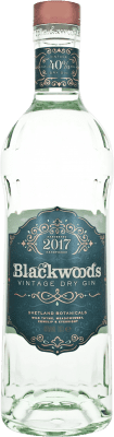 ジン Blackwood's Vintage Dry Gin 40º 70 cl