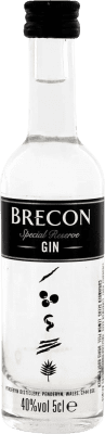 3,95 € Envío gratis | Ginebra Penderyn Brecon Gin Botellín Miniatura 5 cl
