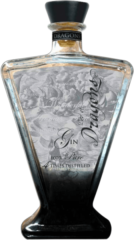 Бесплатная доставка | Джин Dragons Gin Dry Испания 70 cl