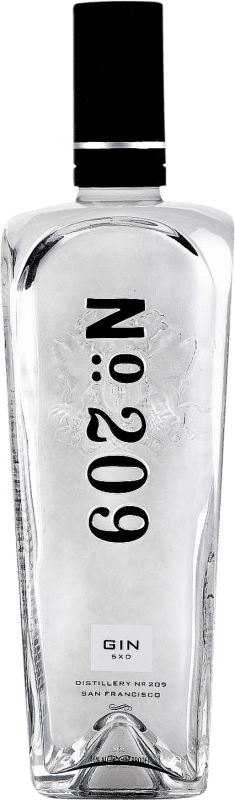 48,95 € | Джин Nº 209 Gin Соединенные Штаты 70 cl