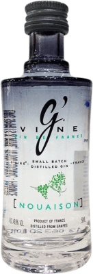 4,95 € | Genever Gin G'Vine Nouaison França Garrafa Miniatura 5 cl