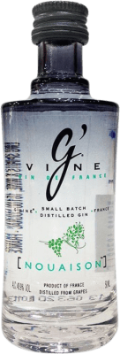 4,95 € | Gin G'Vine Nouaison Frankreich Miniaturflasche 5 cl