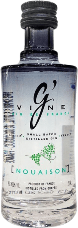 8,95 € Envoi gratuit | Gin G'Vine Nouaison Bouteille Miniature 5 cl