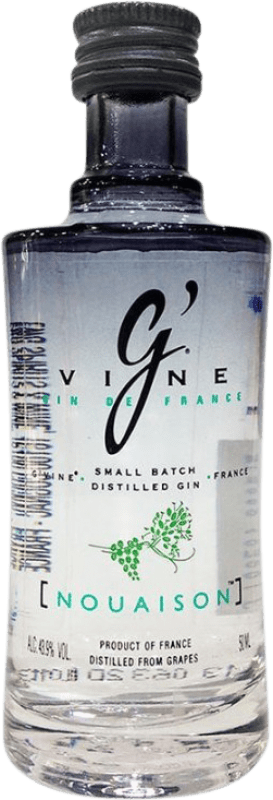 3,95 € Spedizione Gratuita | Genever Gin G'Vine Nouaison Bottiglietta Mignon 5 cl