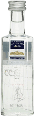 5,95 € Free Shipping | Gin Martin Miller's Arctic Clarity Dry Gin Miniature Bottle 5 cl