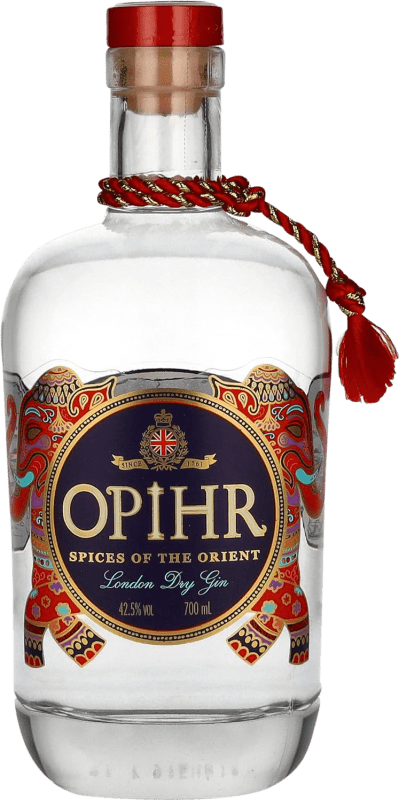 31,95 € Envio grátis | Genever Gin G&J Greenalls Opihr Oriental Spices — Especiarias