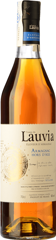 Kostenloser Versand | Armagnac Lauvia. Hors d'Age Frankreich 70 cl