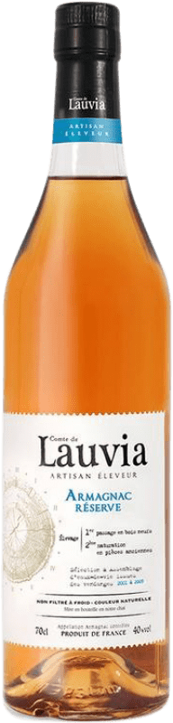 44,95 € | Armagnac Lauvia Reserve Reserva France Bottle 70 cl