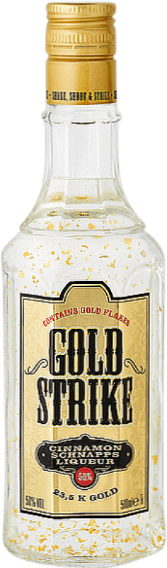 24,95 € Envío gratis | Licores Bols Gold Strike Botella Medium 50 cl