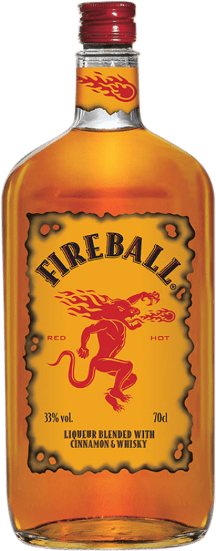 Envio grátis | Licores Fireball Red Hot Canadá 70 cl