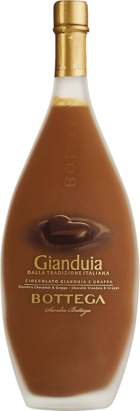 19,95 € Бесплатная доставка | Сливочный ликёр Bottega Gianduia Средняя бутылка 50 cl
