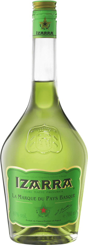 Envio grátis | Licores Izarra Verd França 70 cl