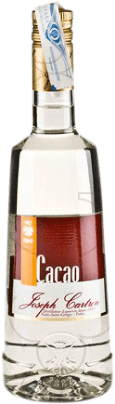 Envio grátis | Licores Joseph Cartron Crème Cacao Blanc Licor Macerado França 70 cl