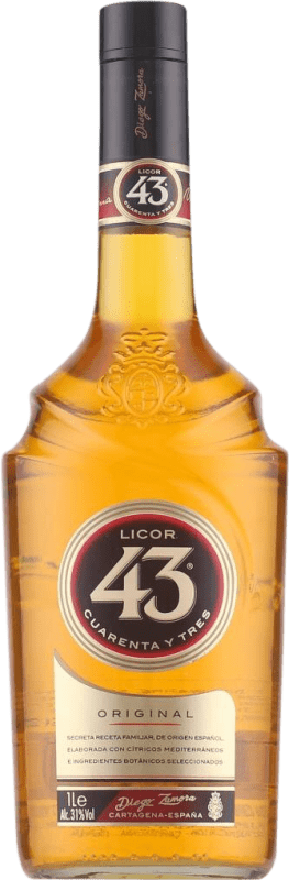 22,95 € | Licores Licor 43 Cuarenta y Tres España 1 L