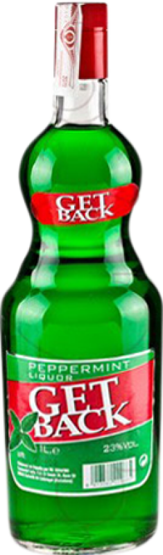 9,95 € | Liquore alle Erbe Get Back Verde Francia 1 L Peppermint — Menta Piperita