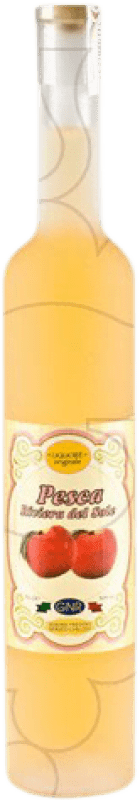 送料無料 | シュナップス Del Sole イタリア ミディアムボトル 50 cl Pesca — ピーチ