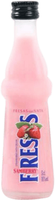 Crema de Licor Samberry. Fresas con Nata 70 cl