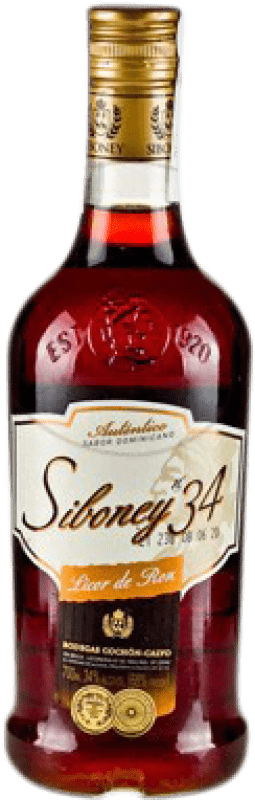 Envío gratis | Licores Siboney 34 República Dominicana 70 cl